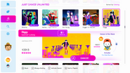 Diggy on the Just Dance 2019 menu