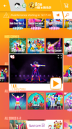 E.T. on the Just Dance Now menu (2017 update, phone)