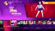 Heartbeat jd2018 menu.png (1.1 MB) Heartbeat Song on the Just Dance 2018 menu