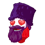 Rasputin emote giphy sticker