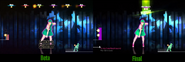 Colors comparison (Just Dance Unlimited preview VS Just Dance 2016)