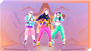 The coaches on the cover for the "The All-Stars" playlist in Just Dance Now (along with Lucero and Marisol)