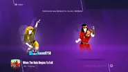 Just Dance 2018 coach selection screen (controller)