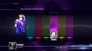 Just Dance 2017 coach selection screen (8th-gen, camera)
