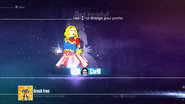 Just Dance 2016 coach selection screen (Classic, controller)