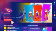 Just Dance 2024 Edition info menu