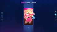 Just Dance 2023 Edition coach selection screen