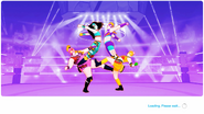 Just Dance 2021 loading screen