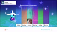 Just Dance 2020 coach selection screen (camera)