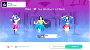 Just Dance 2020 coach selection screen (controller)