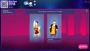 Just Dance Now coach selection screen (2024 update, computer)