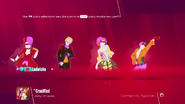 Just Dance 2018 coach selection screen