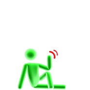 Beta pictogram 9 (there is a shake emblem instead of a clap emblem and the arrow is missing)