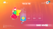 Just Dance 2018 coach selection screen (7th-gen)