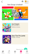 Just Dance Now release newsfeed (along with Que Tire Pa Lante)