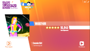 Just Dance Now scoring screen (2017 update)