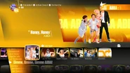 Honeyabba jd2018 menu.png (1,004 KB) Honey, Honey on the Just Dance 2018 menu