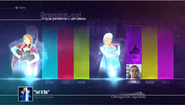 Just Dance 2016 coach selection screen