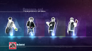 Just Dance 2016 coach selection screen (Classic, 8th-gen)