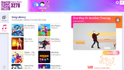One Way Or Another (Teenage Kicks) on the Just Dance Now menu (re-updated, computer)