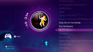 Proud Mary on the Just Dance: Greatest Hits menu (Xbox 360)