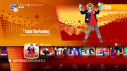 Taste The Feeling on the Just Dance 2018 menu