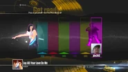 Just Dance 2017 coach selection screen (camera)