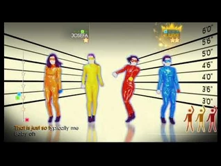 Just Dance 4 Wii Gameplay - The Girly Team- Oops!.