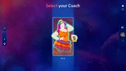 Just Dance 2024 Edition coach selection screen