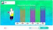 Just Dance 2020 coach selection screen (camera)