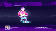 Just Dance 2017 coach selection screen (controller)
