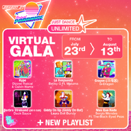 Virtual Gala details