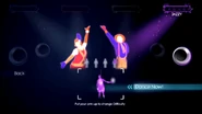 Just Dance 3 coach selection screen (Xbox 360)