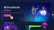 Just Dance 2023 Edition info screen