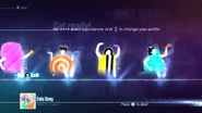 Just Dance 2016 coach selection screen