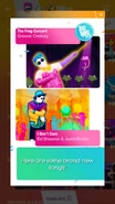 Just Dance Now release notification (along with I Don’t Care)