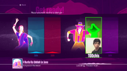 Just Dance 2017 coach selection screen