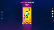 8bitretake jd2023 coachmenu.png (1,023 KB) Just Dance 2023 Edition coach selection screen