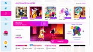 Chantaje on the Just Dance 2019 menu