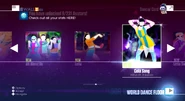 Cola Song on the Just Dance 2017 menu (7th-gen)