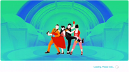 Just Dance 2020 loading screen