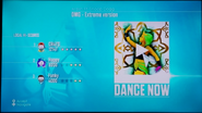 Just Dance 2019 routine selection screen