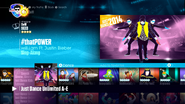 #thatPower (Sing-Along) on the Just Dance 2017 menu