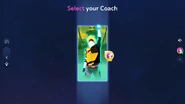 Just Dance 2023 Edition coach selection screen