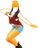 The album coach seen in The Art of Just Dance (10th Anniversary Edition)