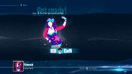 Just Dance 2017 coach selection screen