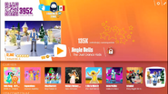 Jingle Bells on the Just Dance Now menu (2017 update, computer)