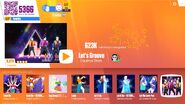 Let’s Groove on the Just Dance Now menu (2017 update, computer)