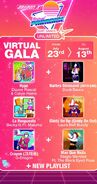 Virtual Gala details (Instagram Stories)