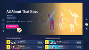 Just Dance 2023 Edition info screen